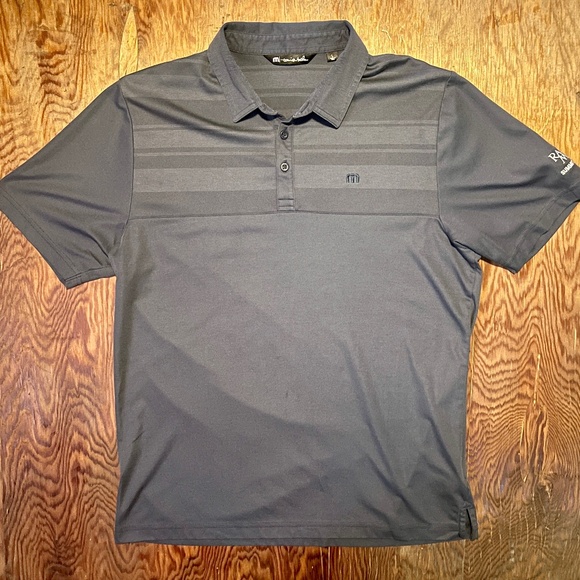 Travis Mathew Stripe Polo - L - Picture 1 of 5